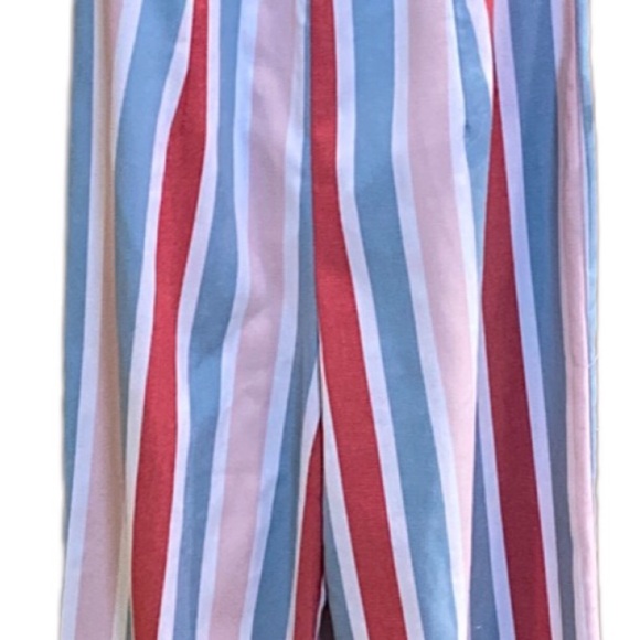 Romeo & Juliet Couture Wide Leg Stripe Jumpsuit - Picture 8 of 10